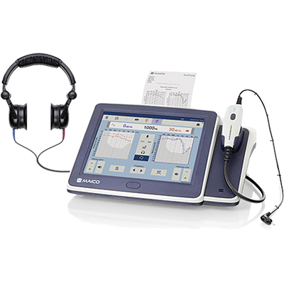 Клиничен комбиниран импедансметър (тимпанометър) - аудиометър MI 36