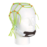 Силиконов лентов шлем за мостови ЕЕГ електроди, размер M
